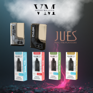 JUES PULSE SINGLE DEVICE & JUES PULSE FLAVOR POD 15K PUFFS