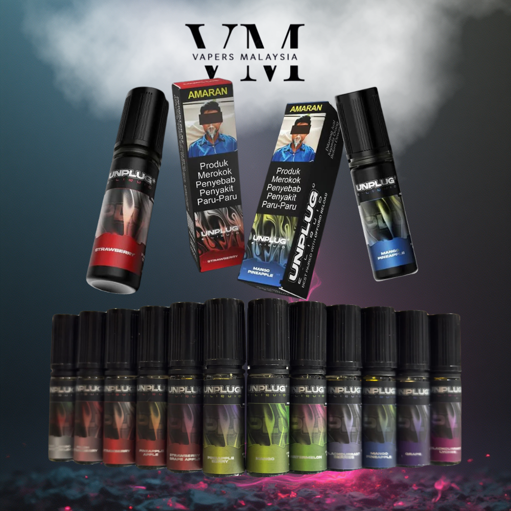 UNPLUG E-LIQUID 15ML UNPLUG REFILL FLAVOR 15ML - Image 2