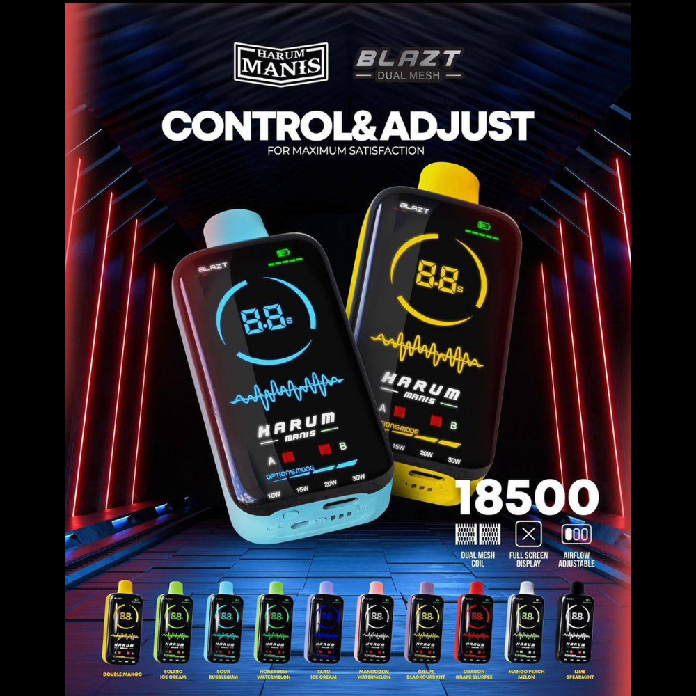 HARUM MANIS BLAZT 18500 PUFF DISPOSABLE POD - Image 2