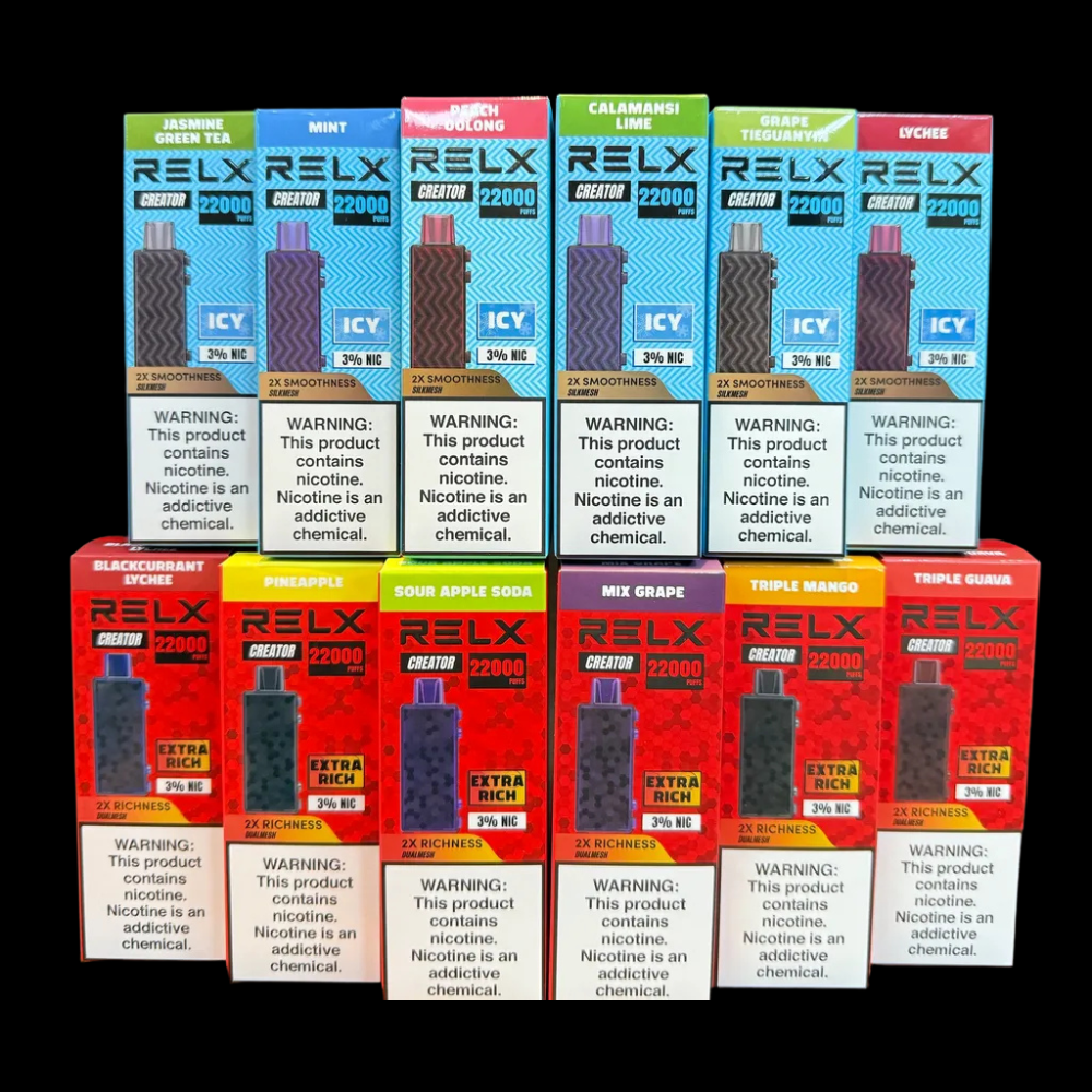 RELX CREATOR 22000 PUFF FLAVOR BY RELX