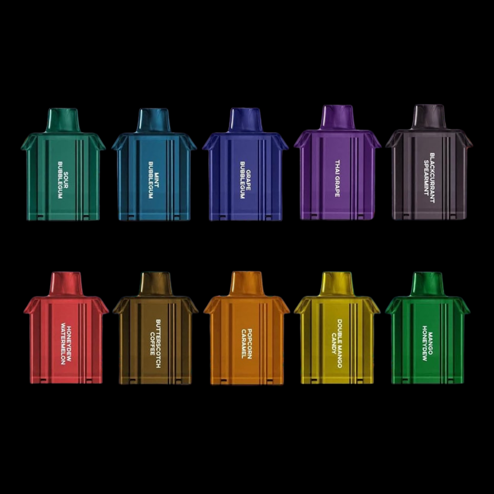 TFOP SPIDER-EVO 16000 PUFF PRE-FILLED FLAVOR CARTRIDGE