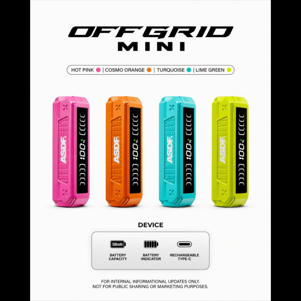 ASDF OFFGRID MINI DEVICE ONLY FOR OG3000 FLAVOR (DEVICE ONLY) - Image 2
