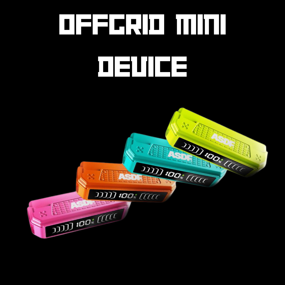 ASDF OFFGRID MINI DEVICE ONLY FOR OG3000 FLAVOR (DEVICE ONLY)