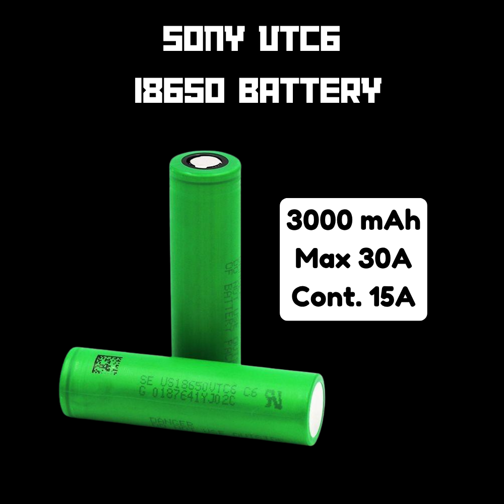 SONY VTC6 18650 BATTERY 1PCS SONY ORIGINAL BATTERY VAPE BATTERY FOR VAPE MOD