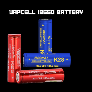 VAPCELL 18650 BATTERY K25 K28 VAPE BATTERY
